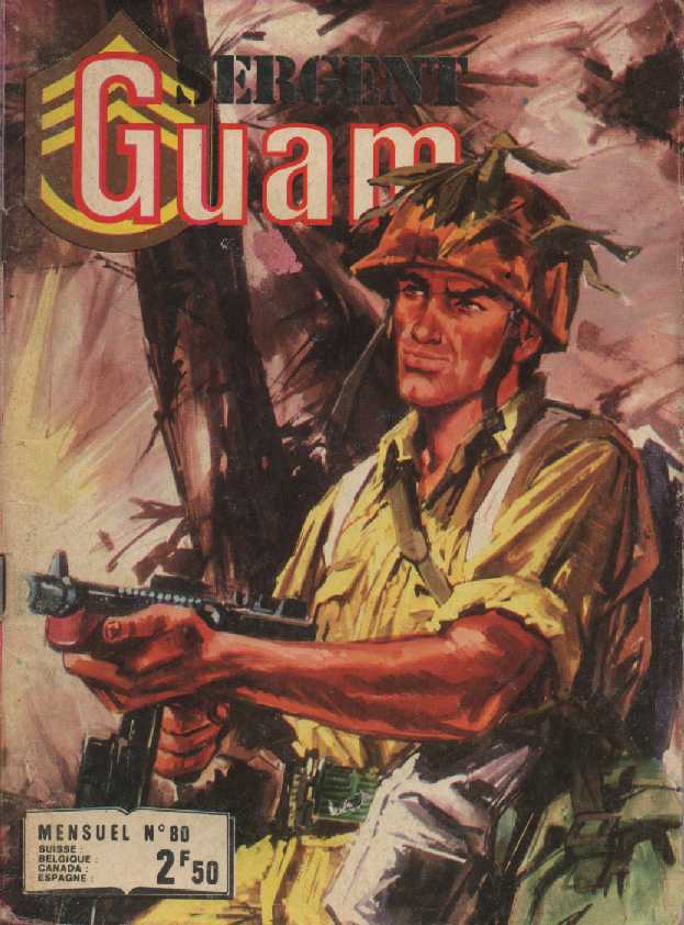Scan de la Couverture Sergent Guam n 80
